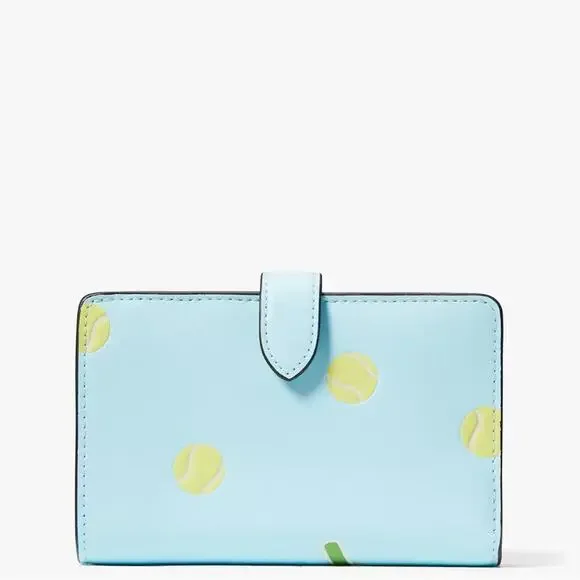 NWT💃Kate Spade Grand Slam Medium Compact Bifold Wallet - Picture 5 of 6